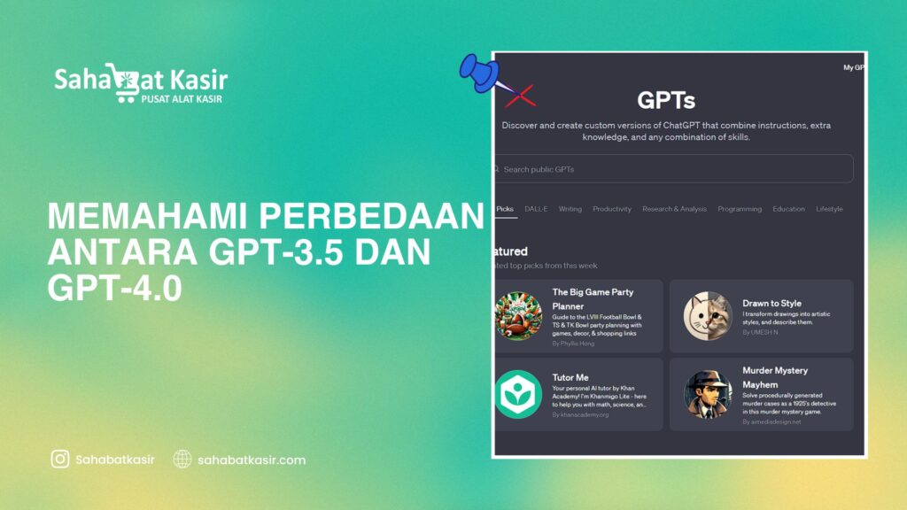 Memahami Perbedaan Antara GPT-3.5 dan GPT-4.0